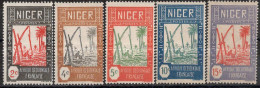 NIGER Timbres-poste N°30** à 33** & 34A** Neufs Sans Charnières TB Cote : 2€50 - Neufs