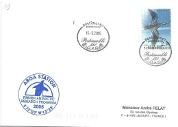 YT 1192 Canard - Programme De Recherche Antarctique - Storia Postale