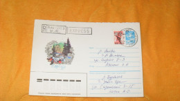 ENVELOPPE DE 1994../ RECOMMANDE N°10 ULAN-UDE 3 ?..CACHETS CCCP + TIMBRES DONT 1 SURCHARGE REPUBLIC BURIATIA - Covers & Documents