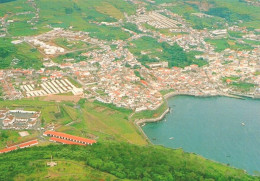 ILHA TERCEIRA, Açores - Vista Aérea De Angra Do Heroísmo  (2 Scans) - Açores