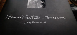 De Quien Se Trata ! HENRI CARTIER-BRESSON Lunwerg Editors 2003 - Cultural