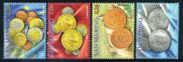 2005 SAN MARINO SERIE COMPLETA MNH ** Monete - Unused Stamps