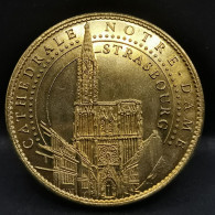 JETON TOURISTIQUE CATREDRALE NOTRE DAME DE STRASBOURG 2007 / ARTHUS BERTRAND TOKEN 34 Mm - 2007