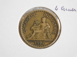 France 1 Franc 1924 4 Ouvert CHAMBRES DE COMMERCE (661) - 1 Franc