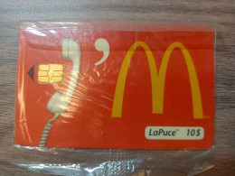 Bell Chip Phonecard, McDonald, Mint In Blister - Canada