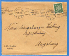 Allemagne Reich 1925 - Lettre De Augsburg - G29936 - Lettres & Documents