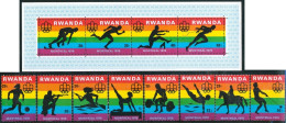 DEP1 Ruanda Rwanda Nº 737/44 + HB 69    MNH - Andere & Zonder Classificatie