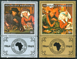 PI2/VAR2  Ruanda Rwanda Nº 309/10  1969  MNH - Andere & Zonder Classificatie