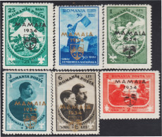 Rumanía  Romania 476A/F 1934 3er Jamboree Nacional De Mamaïa MH - Autres & Non Classés