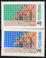 Rumanía  Romania 2533/34 1970 Colaboración Cultural Y Económica Europea MNH - Sonstige & Ohne Zuordnung