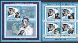 Guinea-Bissau 2001 - Peinture - PABLO PICASSO - BL + BF - MNH - Picasso