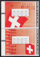 Suiza Distribuidores 20/21 Sellos De Franqueo Bandera Suiza MNH - Other & Unclassified