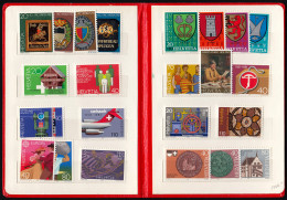 Suiza Switzenland 1981 Año Completo MNH - Autres & Non Classés