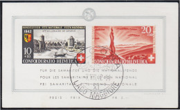 Suiza Switzerland HB 7 1942 Para Los Samaritanos Y El Regalo Nacional Fiesta N - Autres & Non Classés