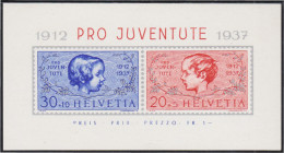 Suiza Switzerland HB 3 1937 Pro Juventud MNH - Autres & Non Classés