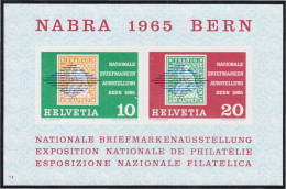 Suiza Switzerland HB 20 1965 Exposición Filatélica Nacional De Berne MNH - Other & Unclassified