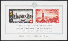 Suiza Switzerland HB 7 1942 Para Los Samaritanos Y El Regalo Nacional Fiesta N - Other & Unclassified