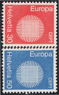 Suiza Switzerland 855/56 1970 Europa MNH - Other & Unclassified