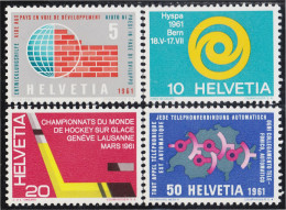 Suiza Switzerland 673/76 1961 Sellos De Propaganda MNH - Other & Unclassified