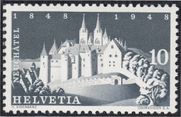 Suiza Switzerland 454 1948 Centenario De La Revolución De Neuchâtel MH - Autres & Non Classés