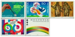 Suiza - 1327/31 - 1989 Aniversarios Y Acontecimientos Lujo - Andere & Zonder Classificatie