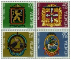 Suiza - 1180/83 - 1983 Por La Patria  Igsignias De Hoteles Lujo - Andere & Zonder Classificatie