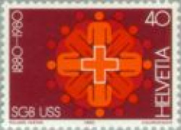 Suiza - 1115 - 1980 Cent. De La Unión Sindical Suiza Símbolo Lujo - Sonstige & Ohne Zuordnung