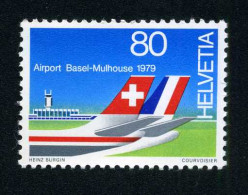 TRA1/S Suiza Switzerland  Nº 1079  1979  Aeropuerto Franco-suizo De Bâle-Mulho - Autres & Non Classés