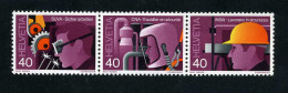 Suiza - 1066A - 1978 La Seguridad En El Trabajo Protección De Los Trabajadores - Autres & Non Classés