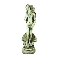 Sculpture Birth Of Venus Goddess Aphrodite Statue Handmade 03218 - Plaster