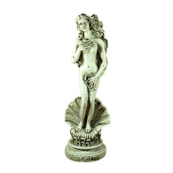 Sculpture Birth Of Venus Goddess Aphrodite Statue Handmade 03218 - Plâtre