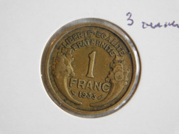 France 1 Franc 1933 3 Ouvert MORLON (670) - 1 Franc