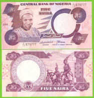 NIGERIA 5 NAIRA 2005 P-24i  UNC - Nigeria