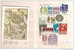 1984 MNH Iceland, Island, Year Complete,posffris - Annate Complete