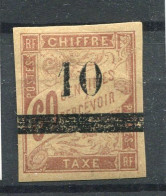 !!! SENEGAL, TAXE N°2 NEUVE CHARNIERE, AVEC GOMME - Timbres-taxe