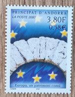 Andorre - YT N°537 - Europe, Un Patrimoine Commun - 2000 - Neuf - Ongebruikt