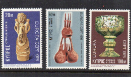 1976 Zypern MI N° 435/437 : ** MNH, Postfris, Postfrisch , Neuf Sans Charniere - 1976