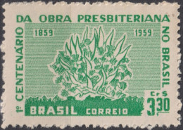 1959 Brasilien ** Mi:BR 970, Sn:BR 902, Yt:BR 687, Burning Bush, Brennender Busch - Unused Stamps