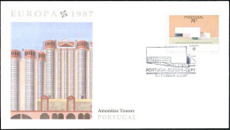 Europa CEPT 1987 Portugal FDC2 Y&T N°1699 - Michel N°1722 - 74,50e EUROPA - 1987