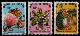 Wallis & Futuna 1979 - Mi-Nr. 339-341 ** - MNH - Früchte / Fruits - Ongebruikt