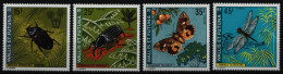 Wallis & Futuna 1974 - Mi-Nr. 254-257 ** - MNH - Insekten / Insects - Unused Stamps