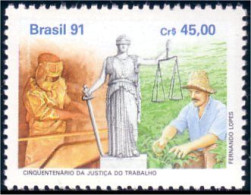 212 Brazil Droit Du Travail Labor Laws MNH ** Neuf SC (BRE-49) - Nuovi