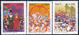 212 Brazil Carnaval Rio De Janeiro Ecole Samba School Carnival MNH ** Neuf SC (BRE-36a) - Ungebraucht