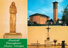 73196842 Doernigheim Marienfigur Kirche Altar Doernigheim - Maintal