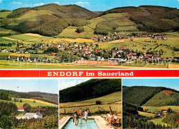 73195157 Endorf Sauerland Panorama Hotel Pension Waldbach Wassertreten  Endorf S - Sundern