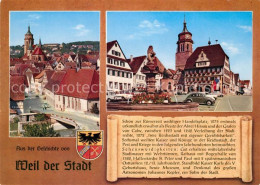 73182556 Weil Der Stadt Ortsansicht Mit Kirche Marktplatz Brunnen Rathaus Chroni - Weil Der Stadt