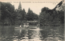 FRANCE - Bois De Vincennes - Vue Sur Le Lac Daumesnil Et Le Pont Des Iles - E.M - Carte Postale Ancienne - Vincennes