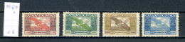 Hongrie    PA N°  6/9  X - Unused Stamps