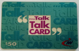 Hongkong $50 Prepaid - Talk Talk ( Exp. Date  31/01/99 ) - Hongkong