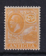 Antigua: 1921/29   KGV    SG72    2½d  Orange-yellow    MH - 1858-1960 Colonie Britannique